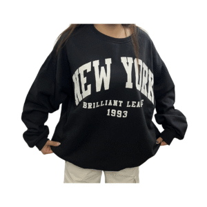 BCDCN01-Sudadera de Dama-Cuello Redondo-100% Algodon-Corte Normal