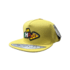 CGP03-GORRA DE LA CHA-PIZZA-SNAPBACK-BROCHE AJUSTABLE-COLOR MOSTAZA-STREETWEAR
