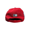 AH003-GORRA DE N.Y-SNAPBACK-BROCHE AJUSTABLE-COLOR ROJO-STREETWEAR