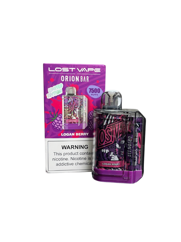 Lost Vape Orion 7500 Puffs-LOGAN BERRIES (Frambuesas-Zarzamora)