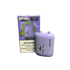 SnoopySmoke Disposable 15000 puffs-GRAPE ICE (Uva Helada)