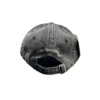 AB001-GORRA BORDADO "N"-DAD HAT-BROCHE METALICO-COLOR DESLAVADO NEGRO-STREETWEAR