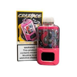 Crazyace 15K PUFFS-PEACH MANGO (Durazno-Mango)