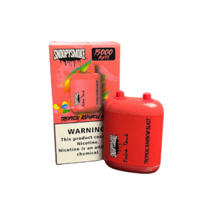 SnoopySmoke Disposable 15000 puffs-TROPICAL RAINBOW BLAST (Grajeas)