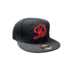 BG21-GORRA DE L.A-SNAPBACK-BROCHE AJUSTABLE-COLOR NEGRO-STREETWEAR