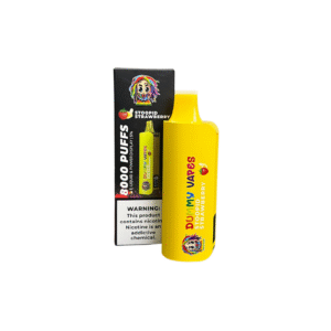 Dummy Vape 8000 PUFFS-STOOPID STRAWBERRY (Banana & Fresa)