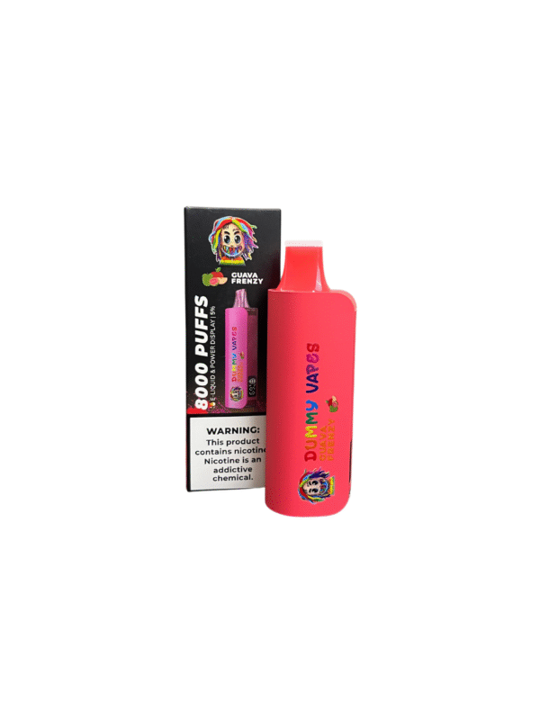 Dummy Vape 8000 PUFFS-GUAVA FRENZY (Guayava)
