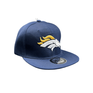 BG18-GORRA DE BRONCOS DE DENVER-SNAPBACK-BROCHE AJUSTABLE-COLOR AZUL MARINO-STREETWEAR