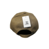 BG27-GORRA DE CHANEL-CURVA-BROCHE AJUSTABLE-COLOR CAFE VERDOSO-STREETWEAR