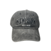 BG31-GORRA DE NEW YORK-CURVA-BROCHE AJUSTABLE-COLOR GRIS DESLAVADO-STREETWEAR