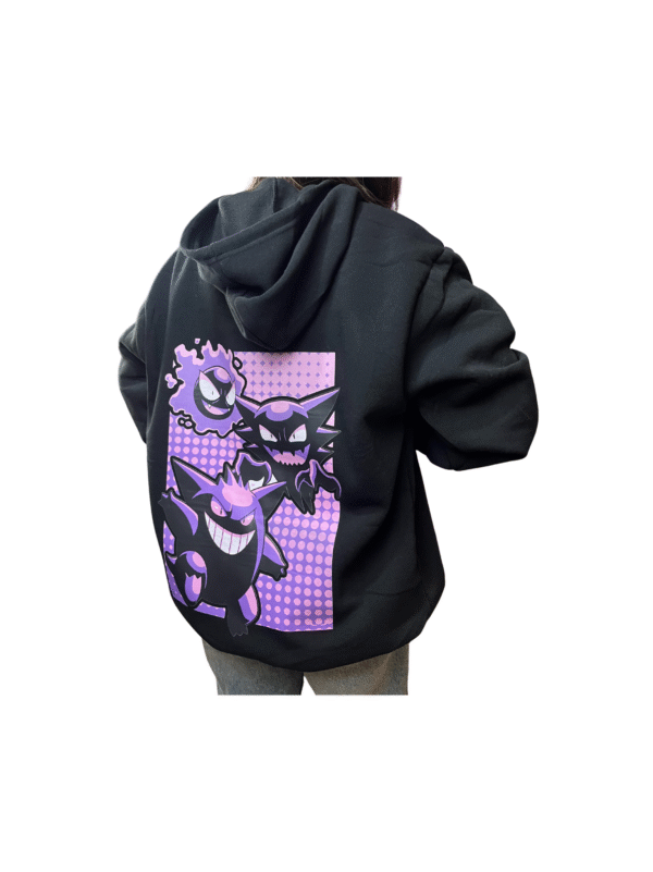 AP003-Hoodie StreetWear-Estampada Pokemon-100% Algodón