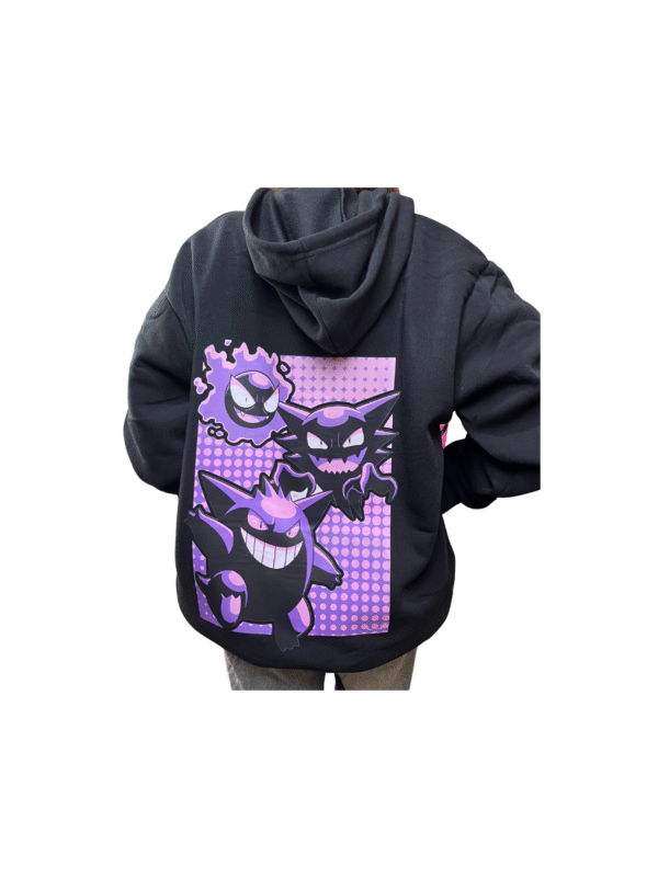 AP003-Hoodie StreetWear-Estampada Pokemon-100% Algodón